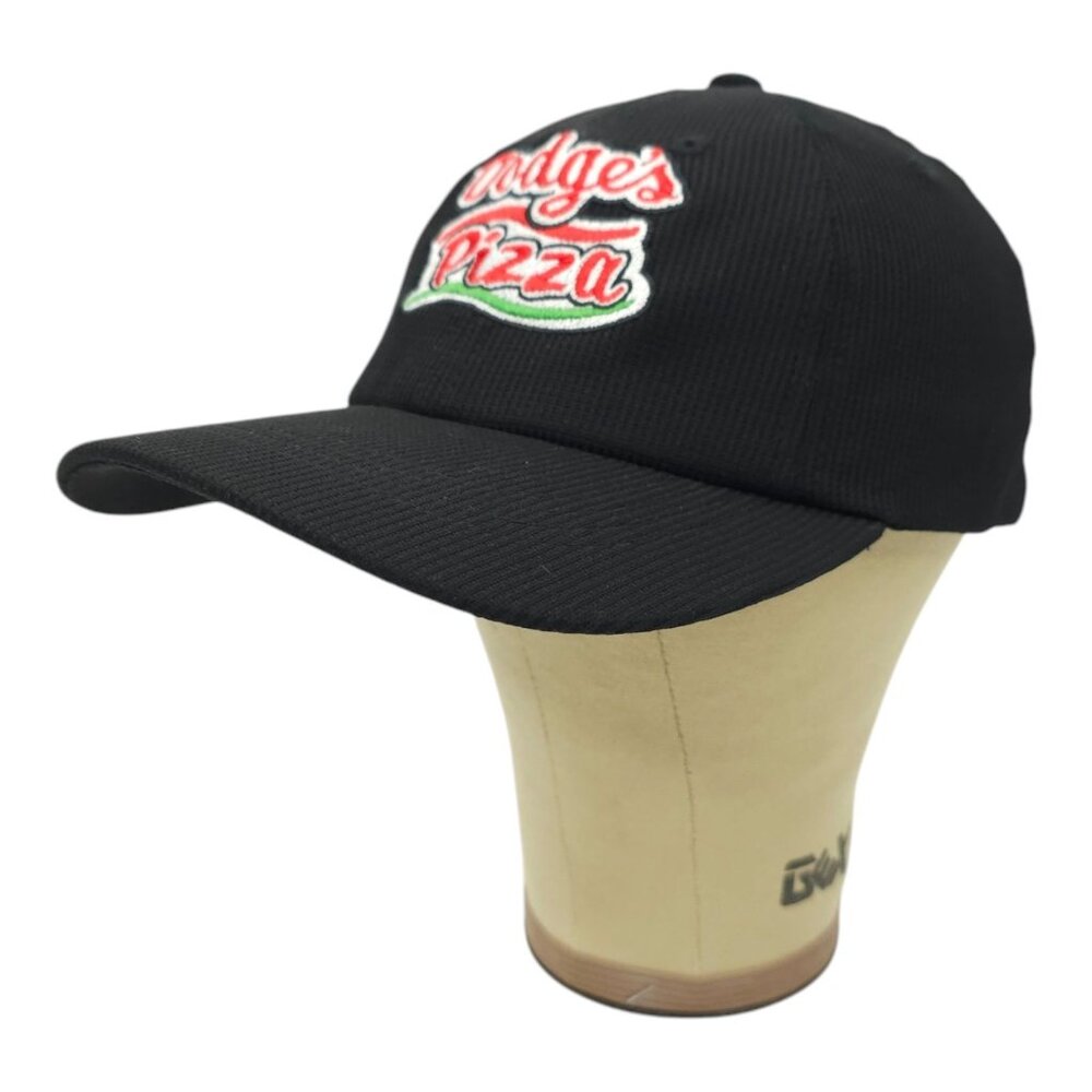 Dodges Pizza Embroidered Patch Strapback Cap Truc… - image 2